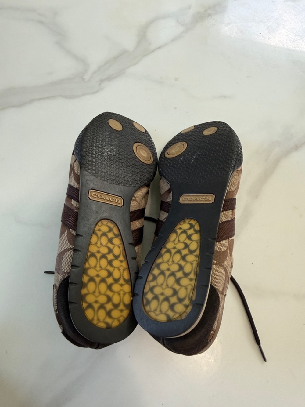 Coach Brown Signature Logo women’s Sneakers - Picture 10 of 11
